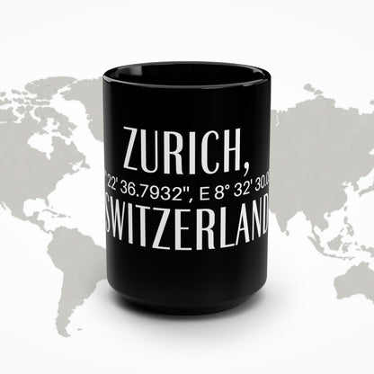 Zurich, Switzerland Mug Atlas Wanderlust