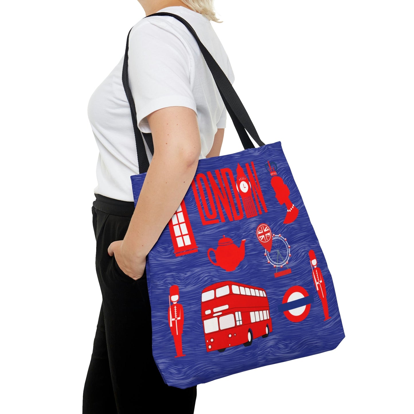 London Tote, Double Decker Atlas Wanderlust