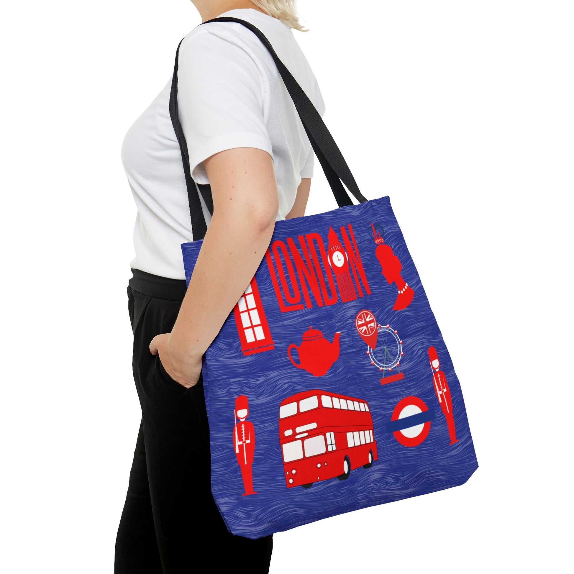 London Tote, Double Decker Atlas Wanderlust