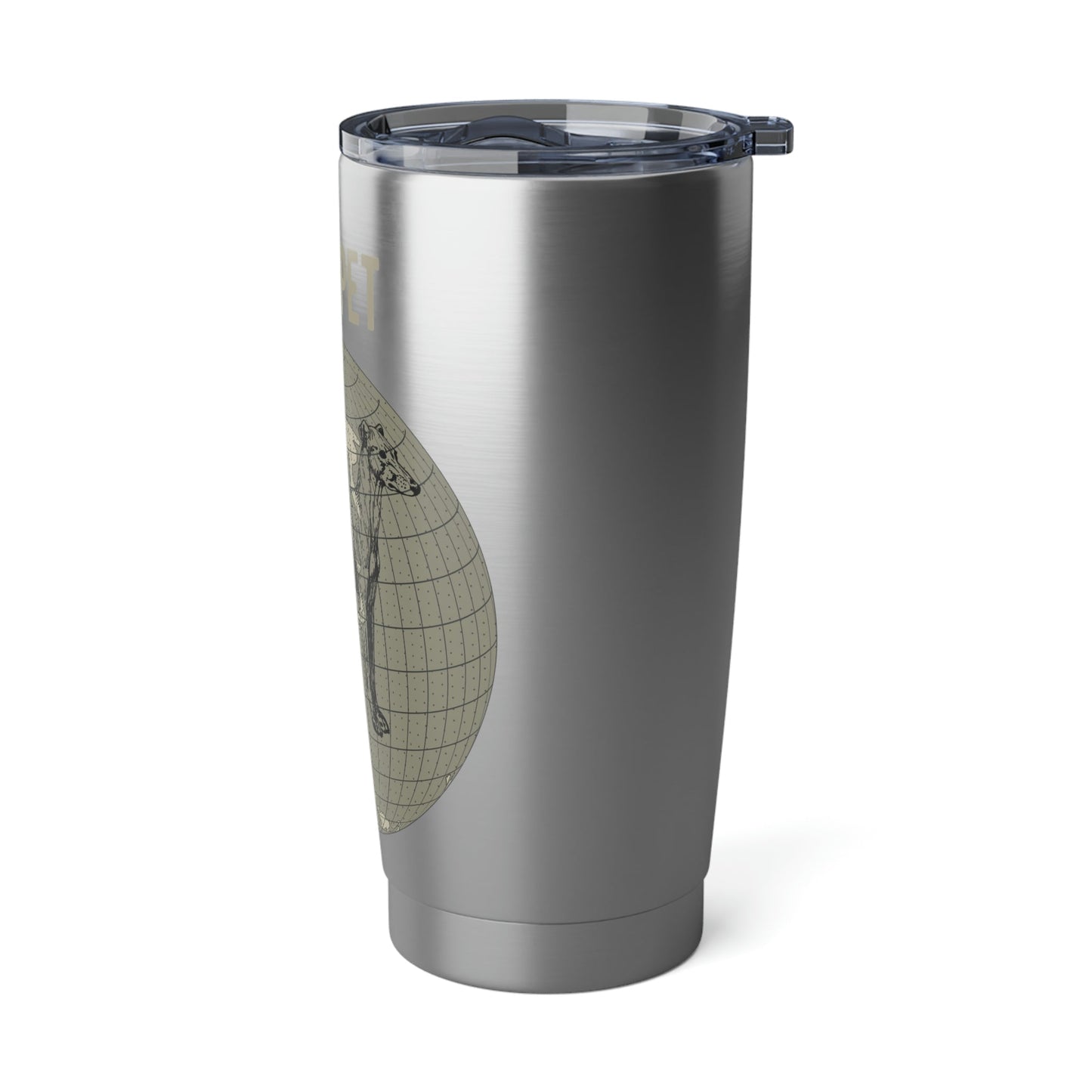 Whippet Tumbler, Old-World Map, 20 oz Stainless Steel Atlas Wanderlust