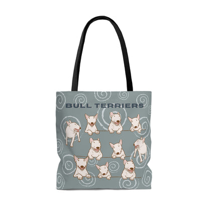 Bull Terrier Tote Bag Atlas Wanderlust