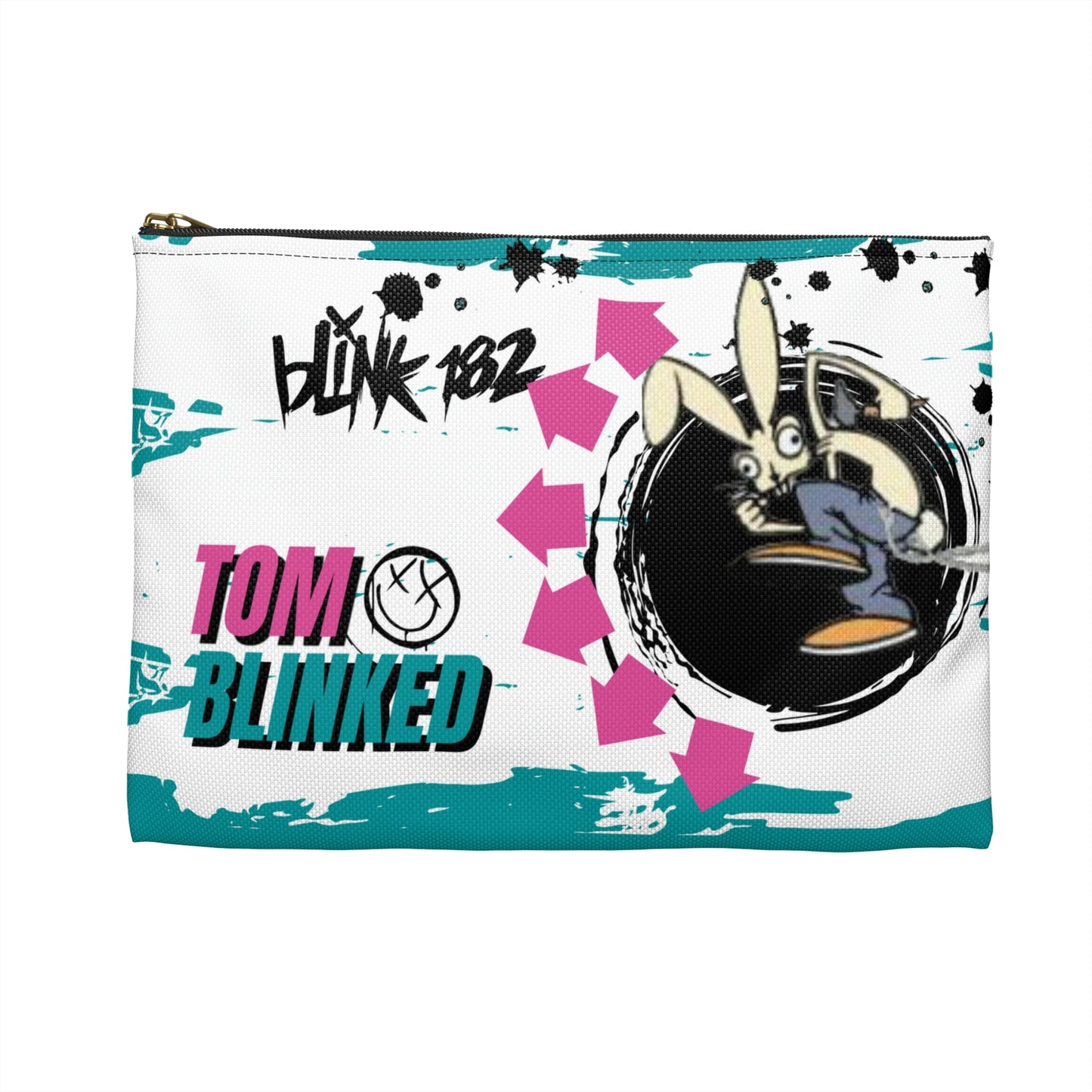 Blink 182 Accessory Pouch, All the Small Things Bag Atlas Wanderlust