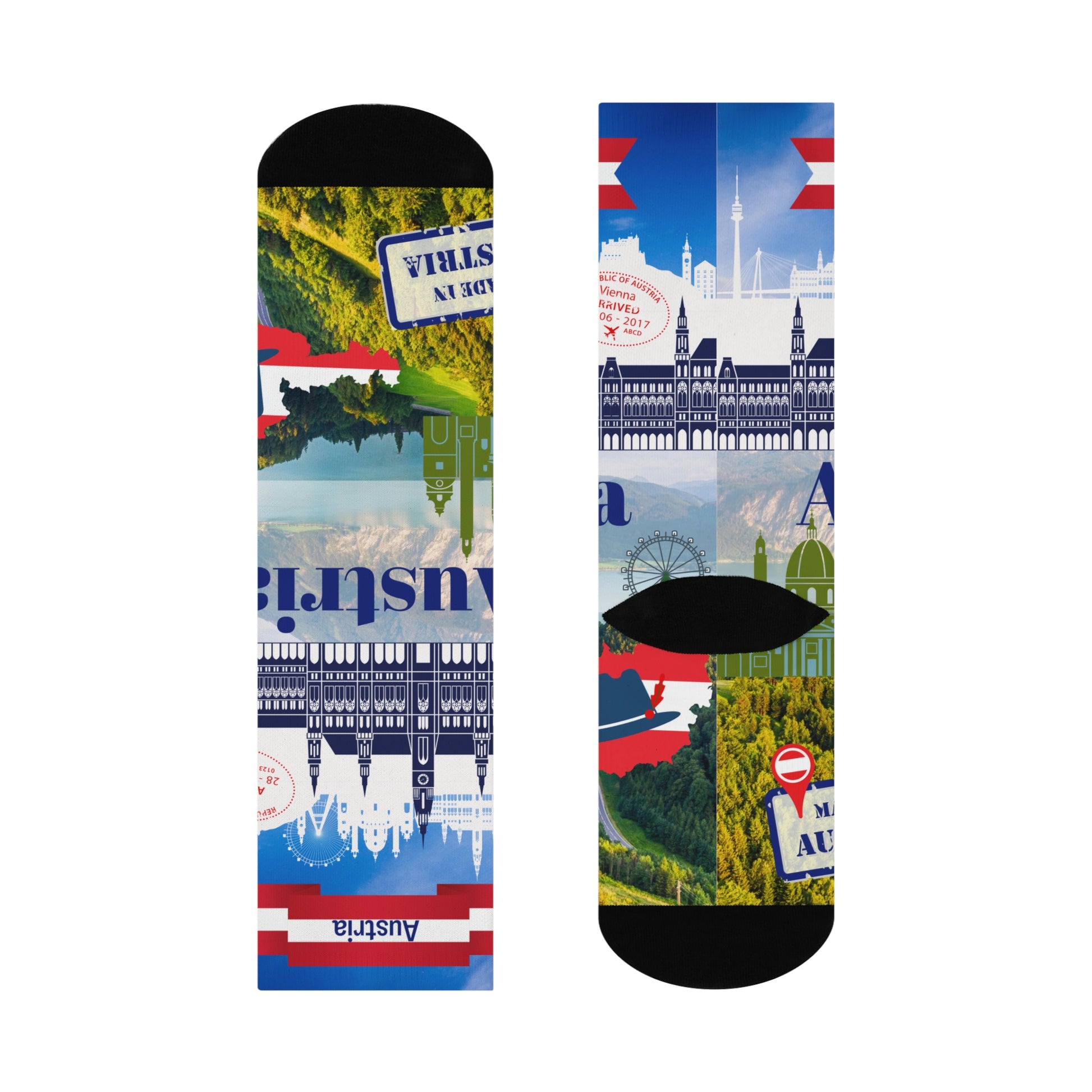 Austria Inspired Socks