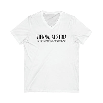 Vienna, Austria Coordinates V-Tee Atlas Wanderlust