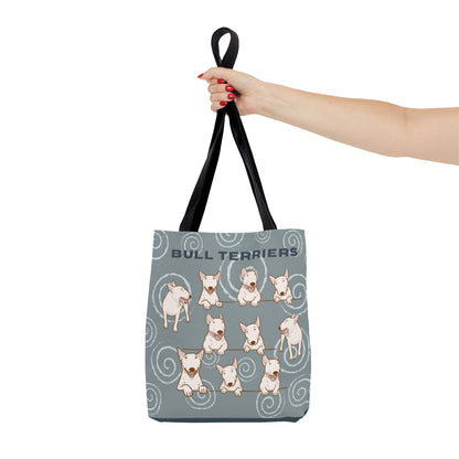 Bull Terrier Tote Bag Atlas Wanderlust