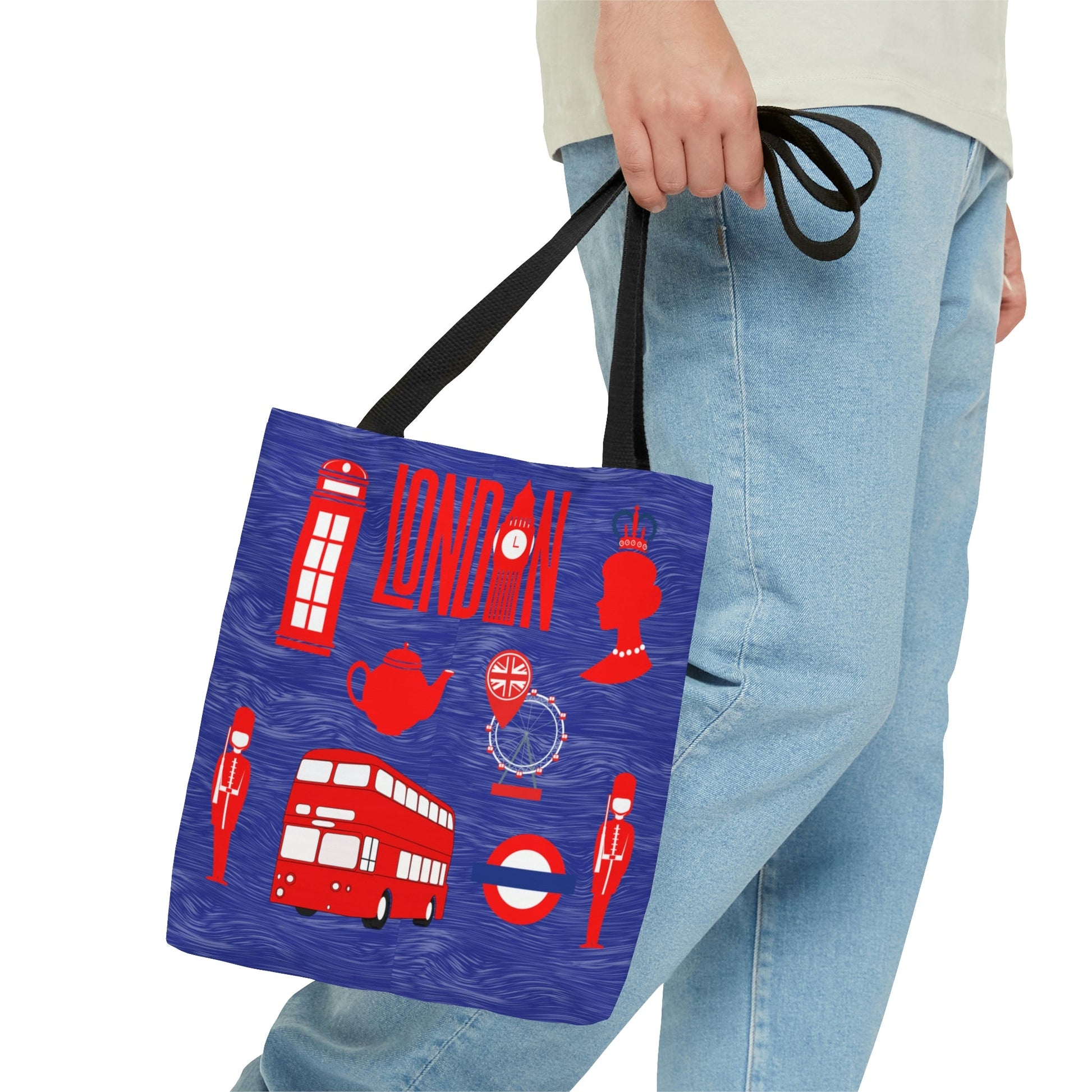 London Tote, Double Decker Atlas Wanderlust