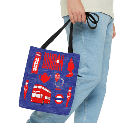 London Tote, Double Decker Atlas Wanderlust