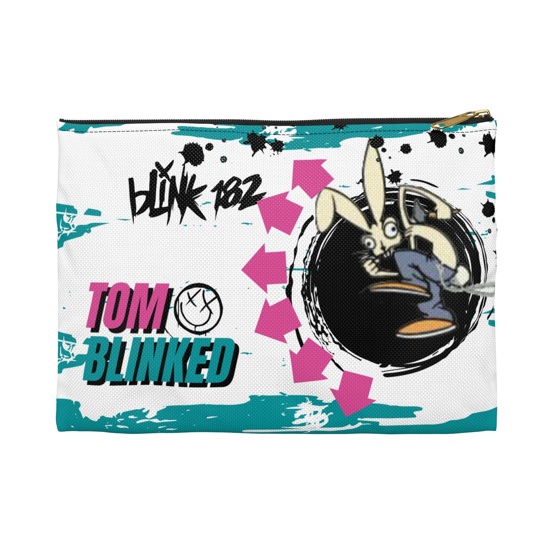 Blink 182 Accessory Pouch, All the Small Things Bag Atlas Wanderlust