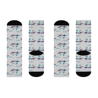 Aviation Enthusiast Socks
