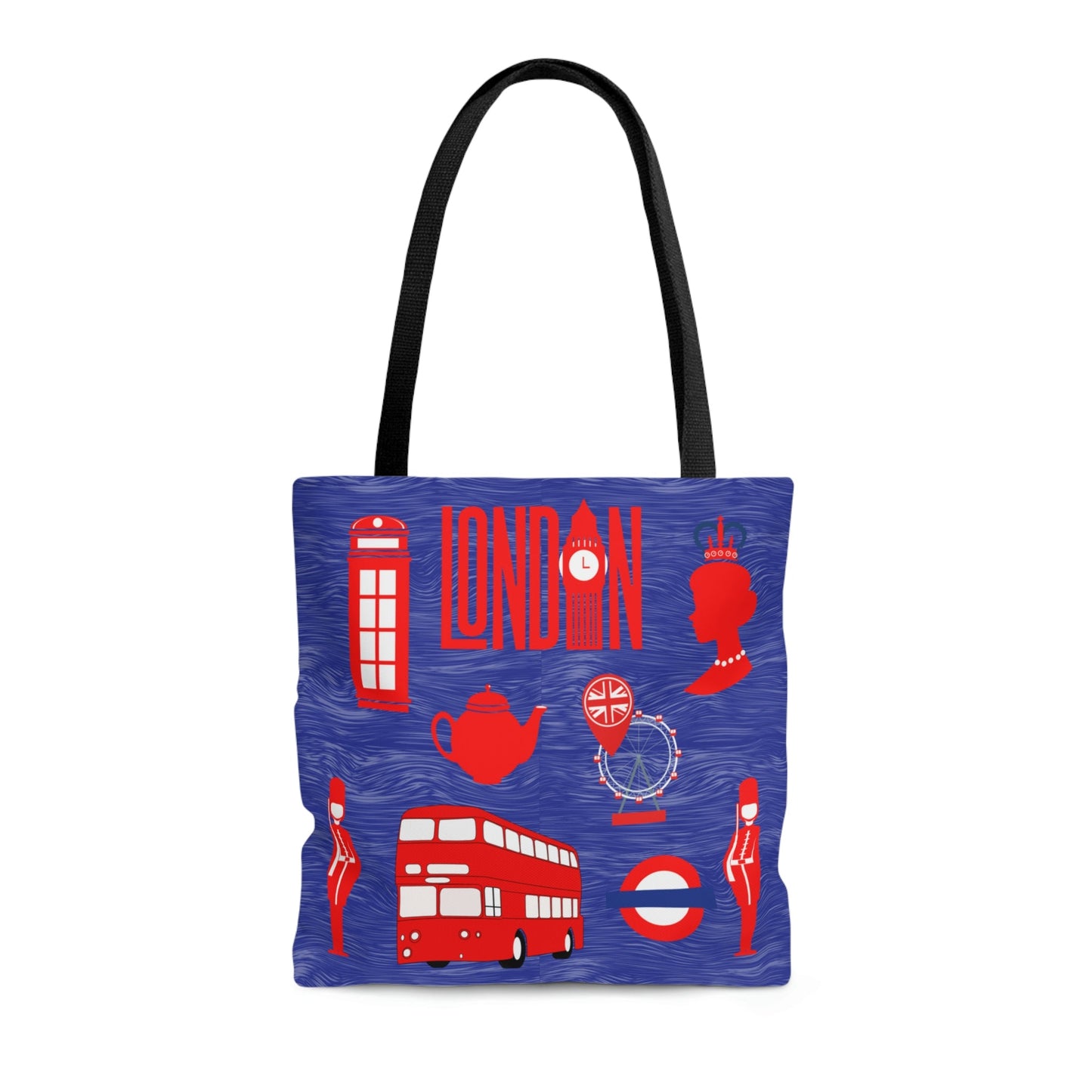 London Tote, Double Decker Atlas Wanderlust