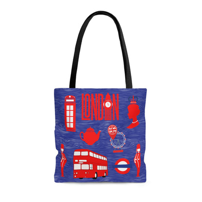 London Tote, Double Decker Atlas Wanderlust
