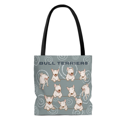 Bull Terrier Tote Bag Atlas Wanderlust