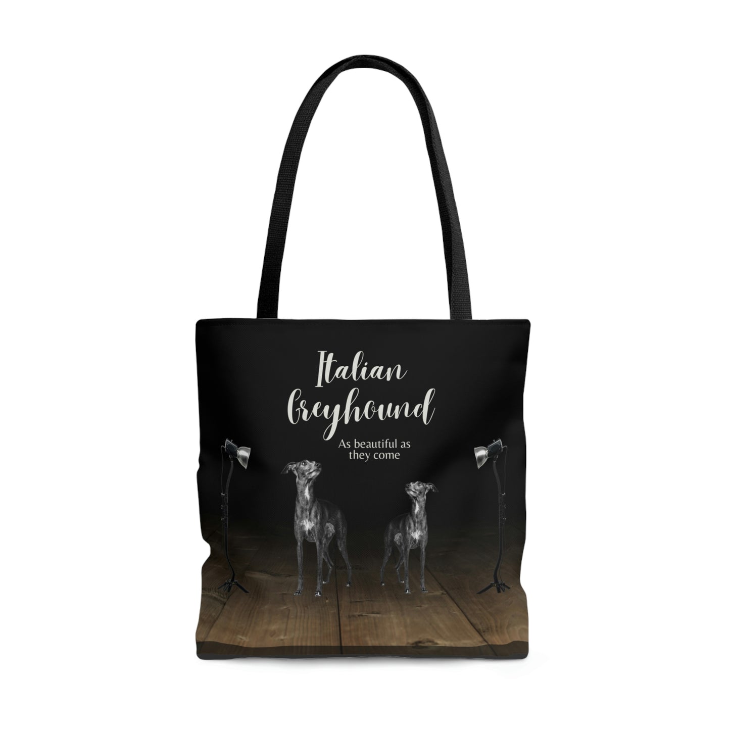 Italian Greyhound Tote Bag, Modern, and Practical Bag, IG - The Dapper Dogg