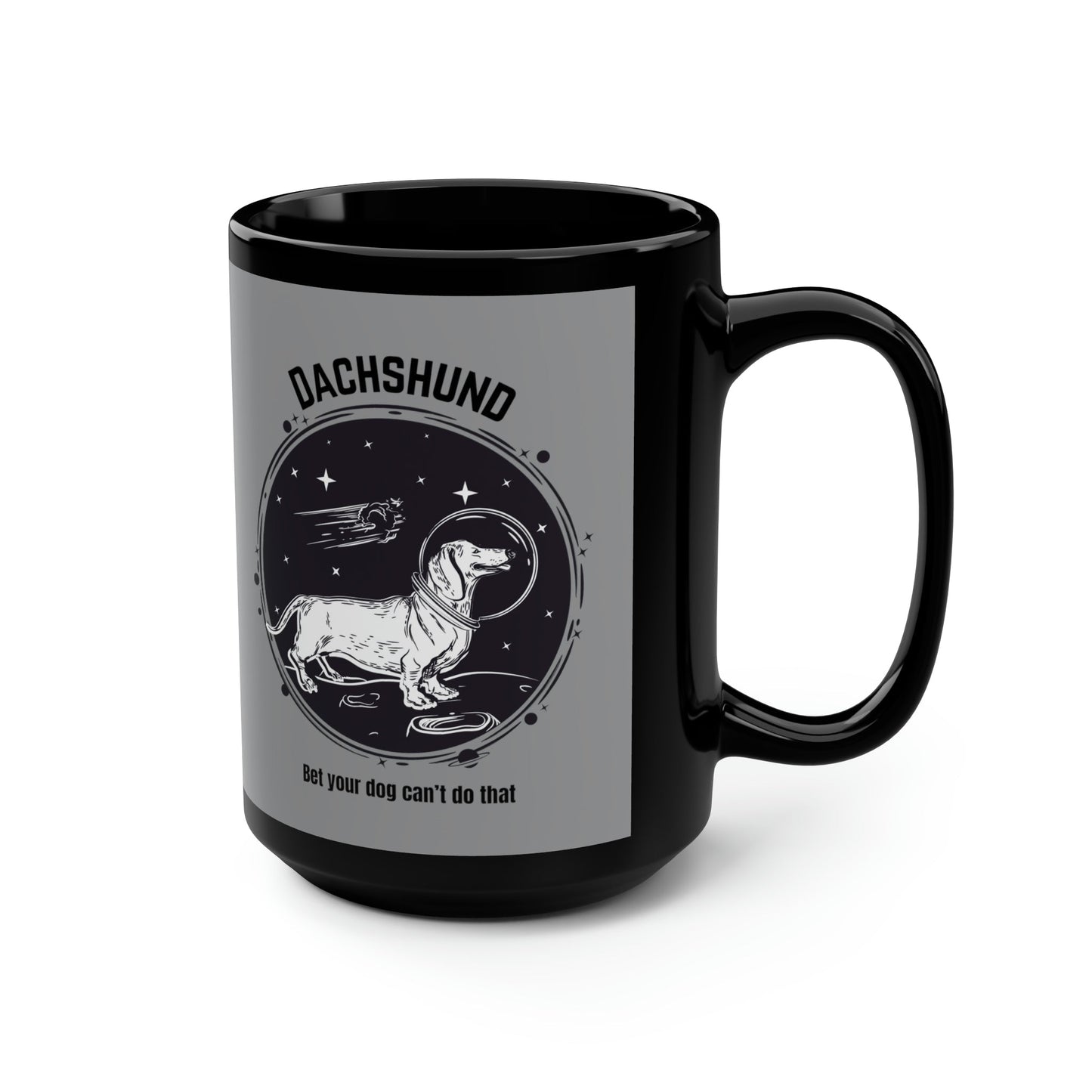 Dachshund Mug, Space Atlas Wanderlust