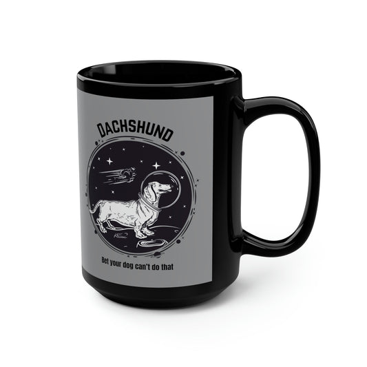 Dachshund Mug, Space Atlas Wanderlust