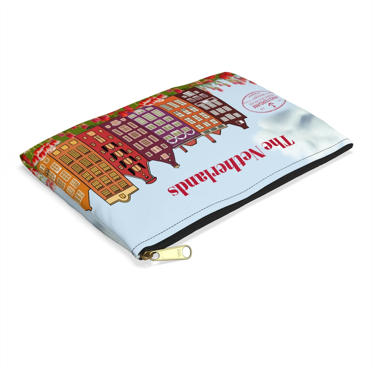 The Netherlands Accessory Pouch, Windmill Bag Atlas Wanderlust