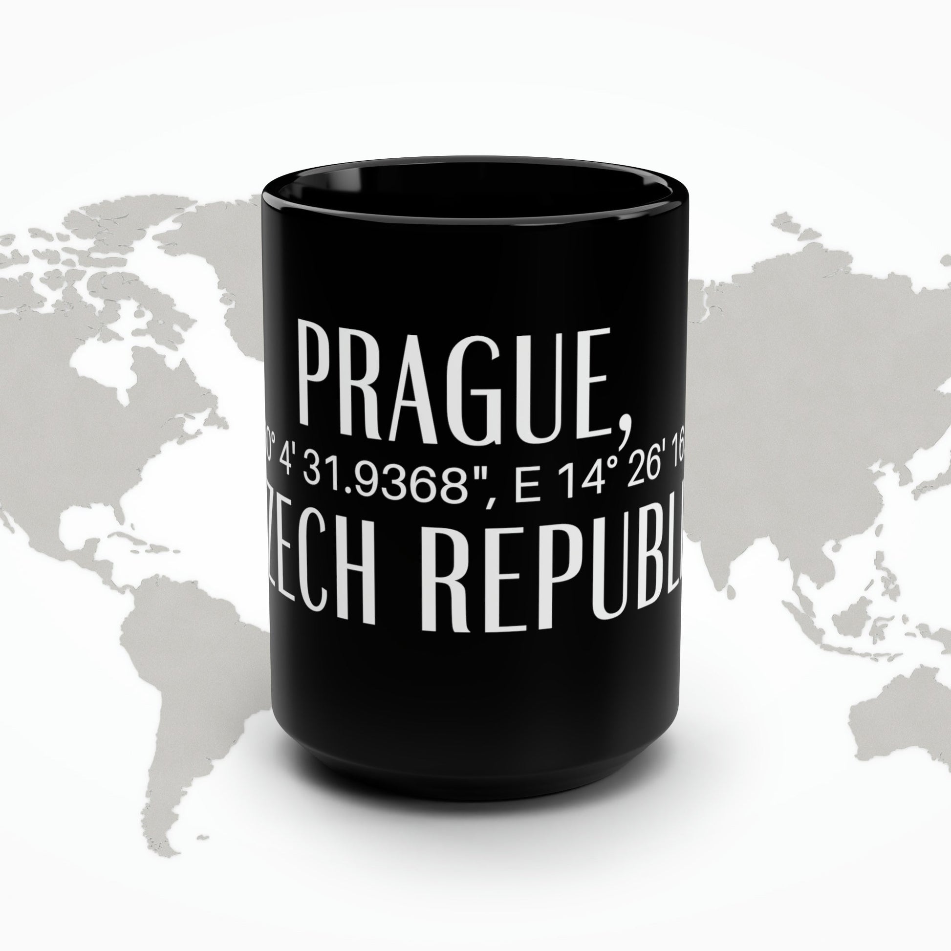 Prague, Czech Republic Mug Atlas Wanderlust