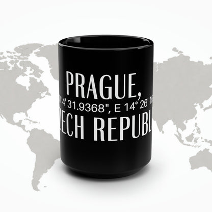 Prague, Czech Republic Mug Atlas Wanderlust