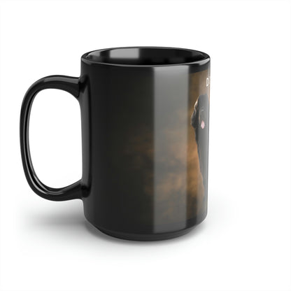 Newfoundland coffee mug, Newfie mug, large 15 oz ceramic, Modern, Original - The Dapper Dogg