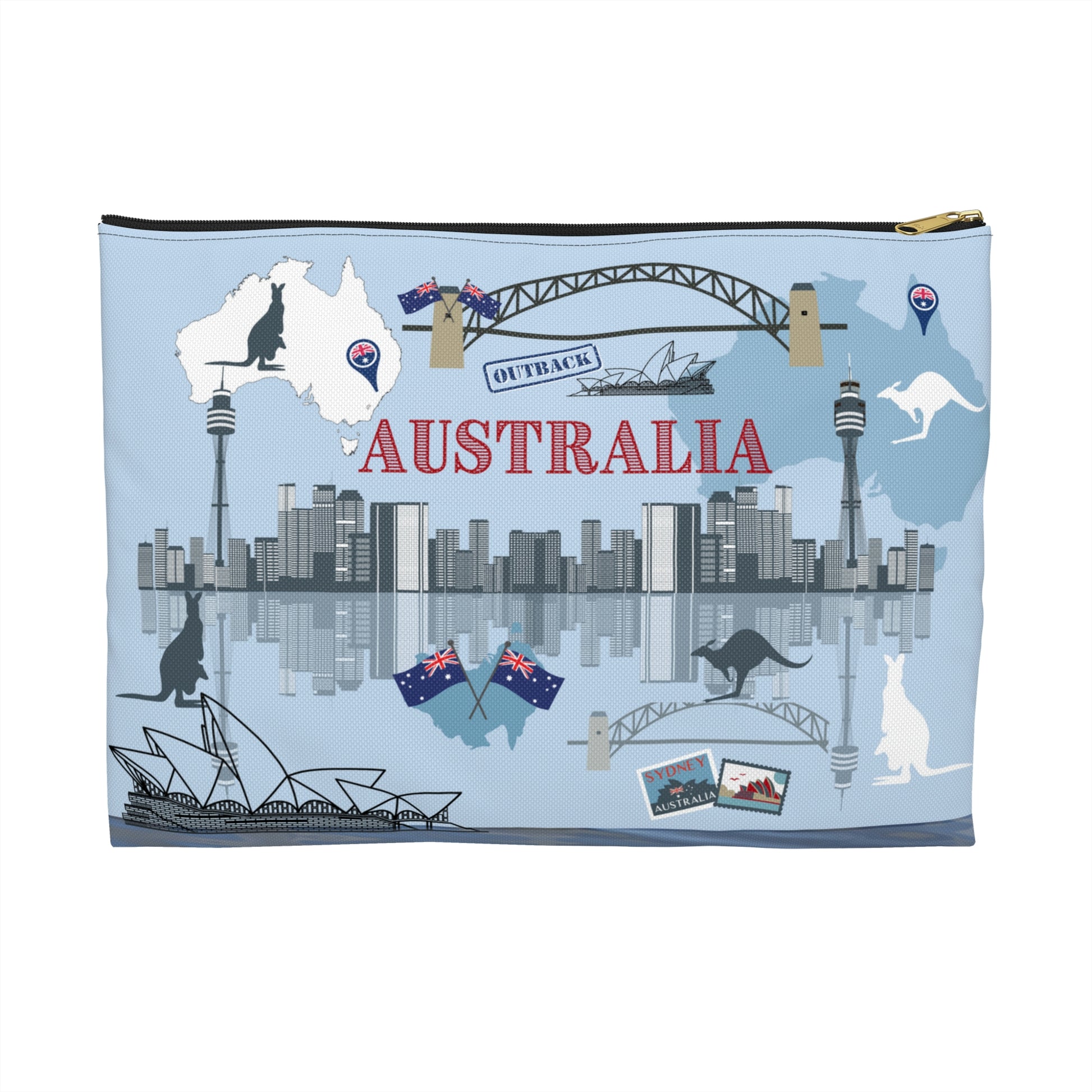 Australia Themed Pouch