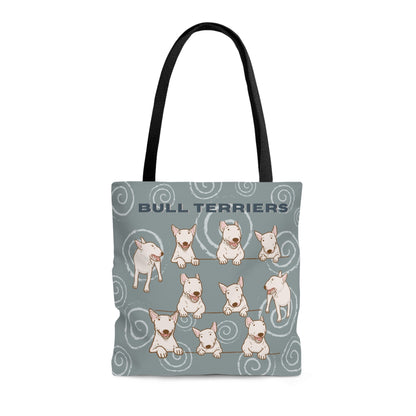 Bull Terrier Tote Bag Atlas Wanderlust