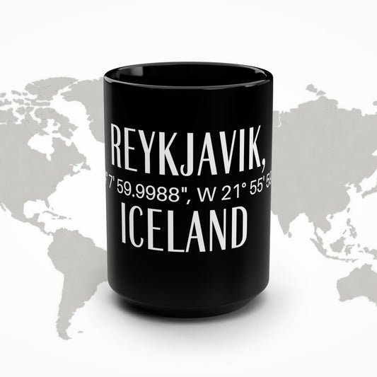 Reykjavik, Iceland Mug Atlas Wanderlust