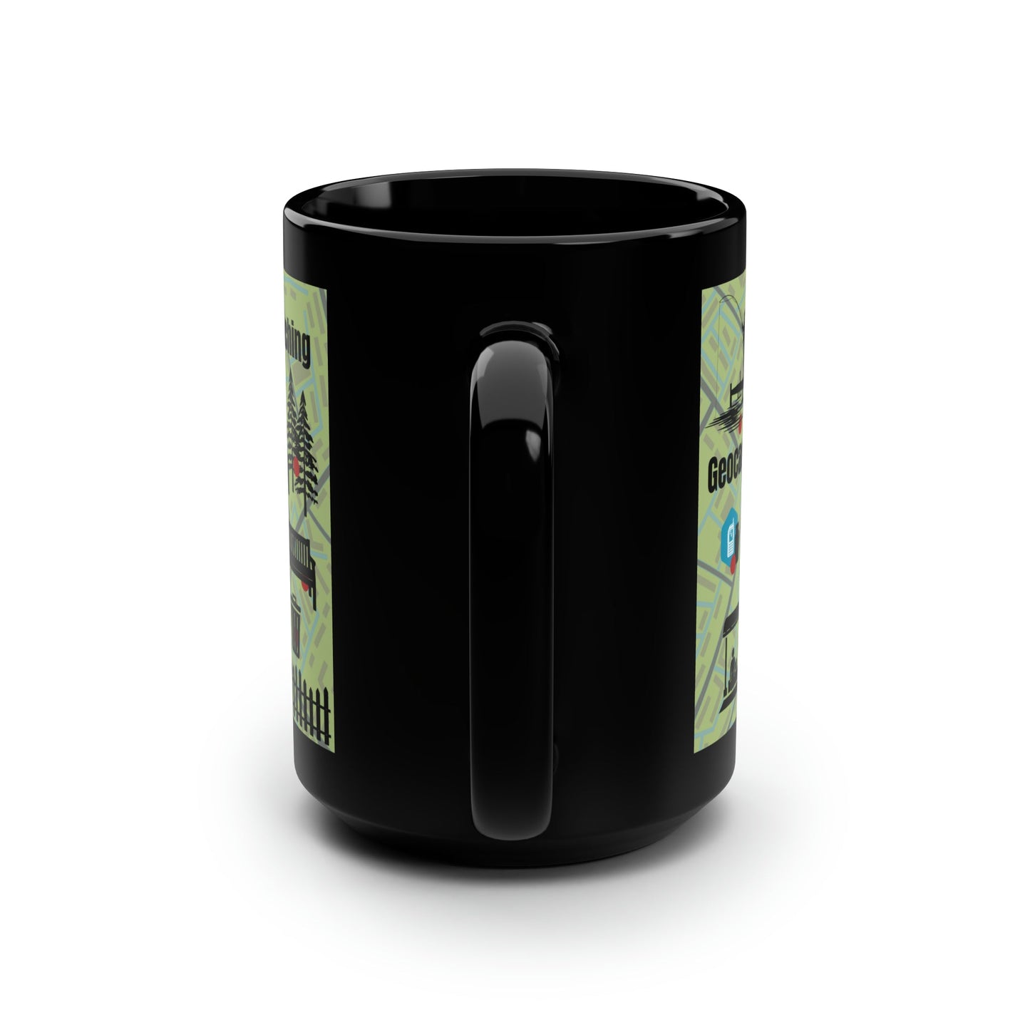 Geocaching Mug Atlas Wanderlust