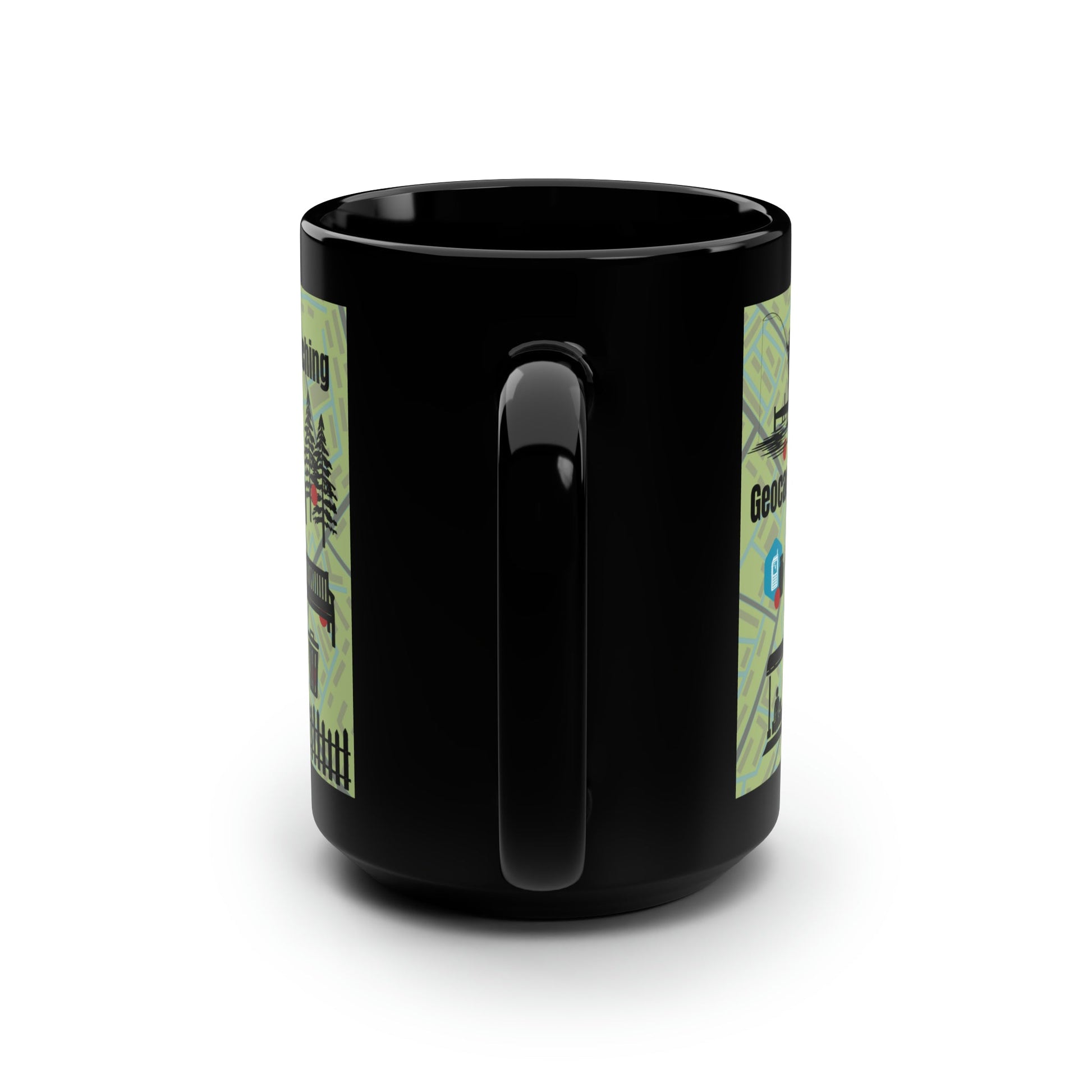 Geocaching Mug Atlas Wanderlust