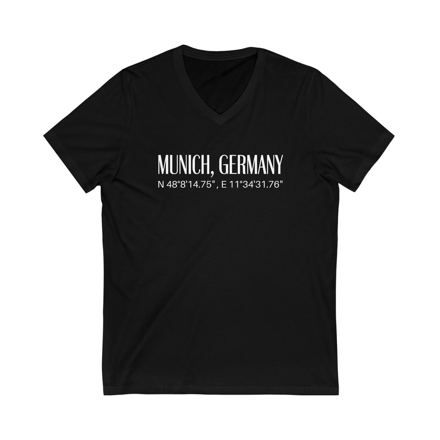 Munich, Germany Coordinates V-Tee Atlas Wanderlust