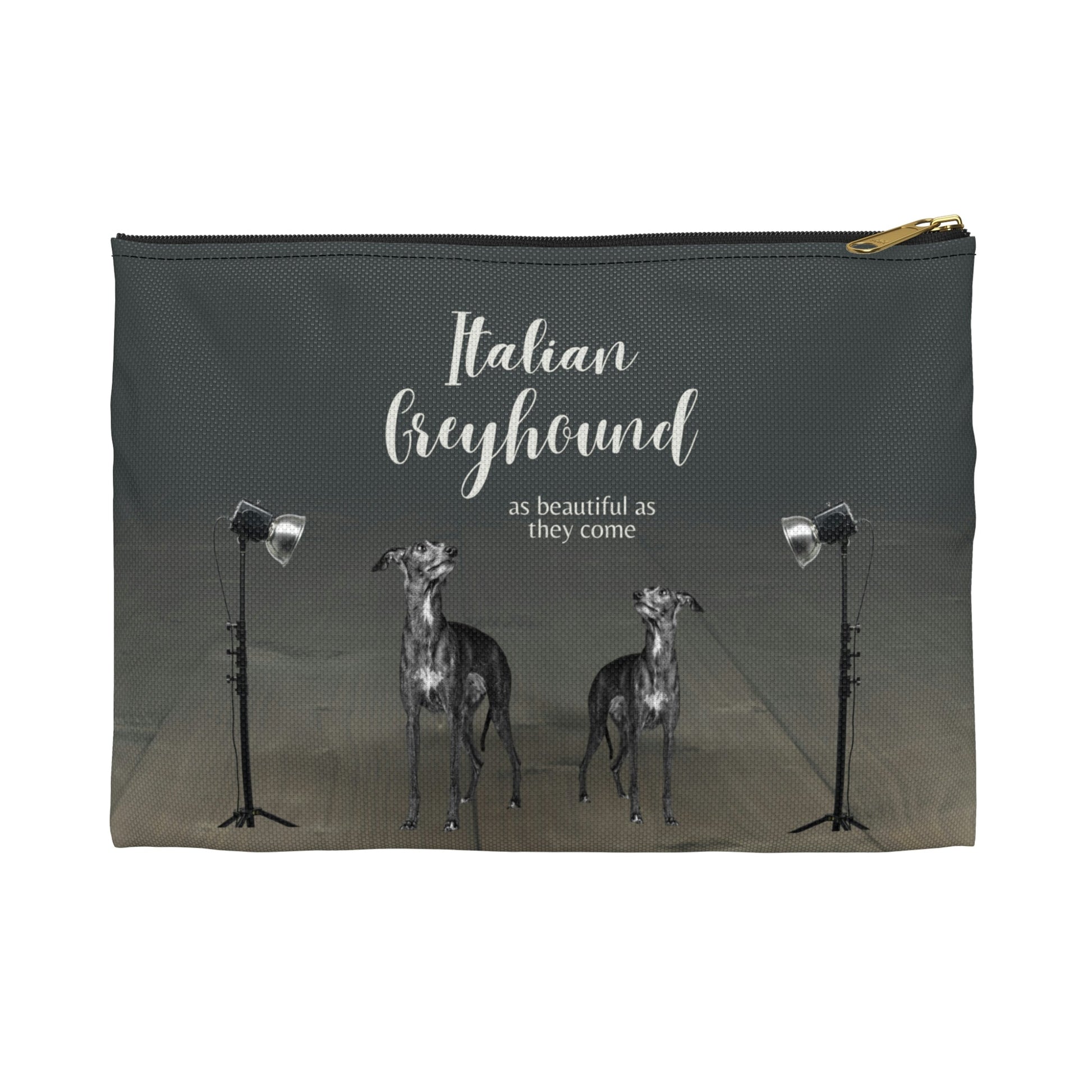 Italian Greyhound Accessory Pouch, Photo Shoot Bag Atlas Wanderlust
