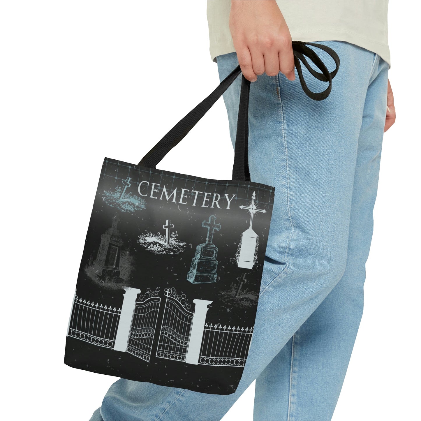 Cemetery Tote Atlas Wanderlust