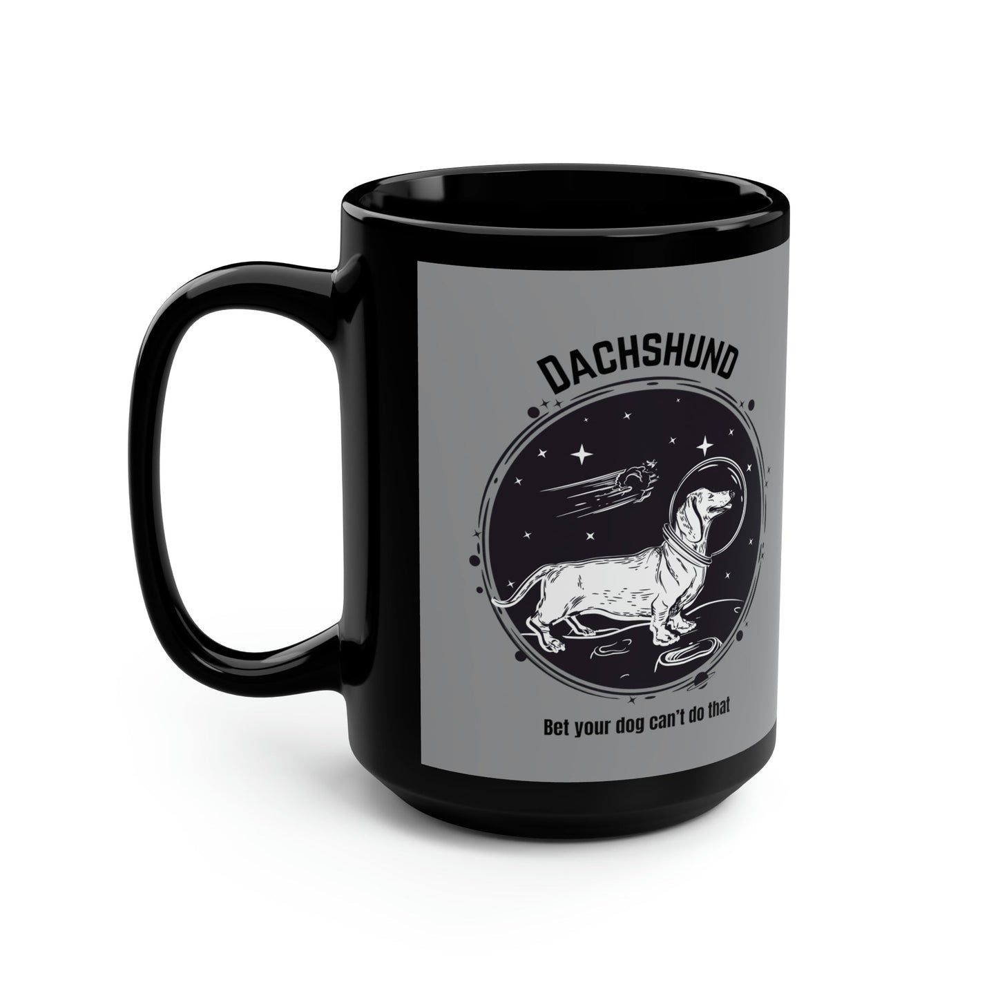 Dachshund Mug, Space Atlas Wanderlust