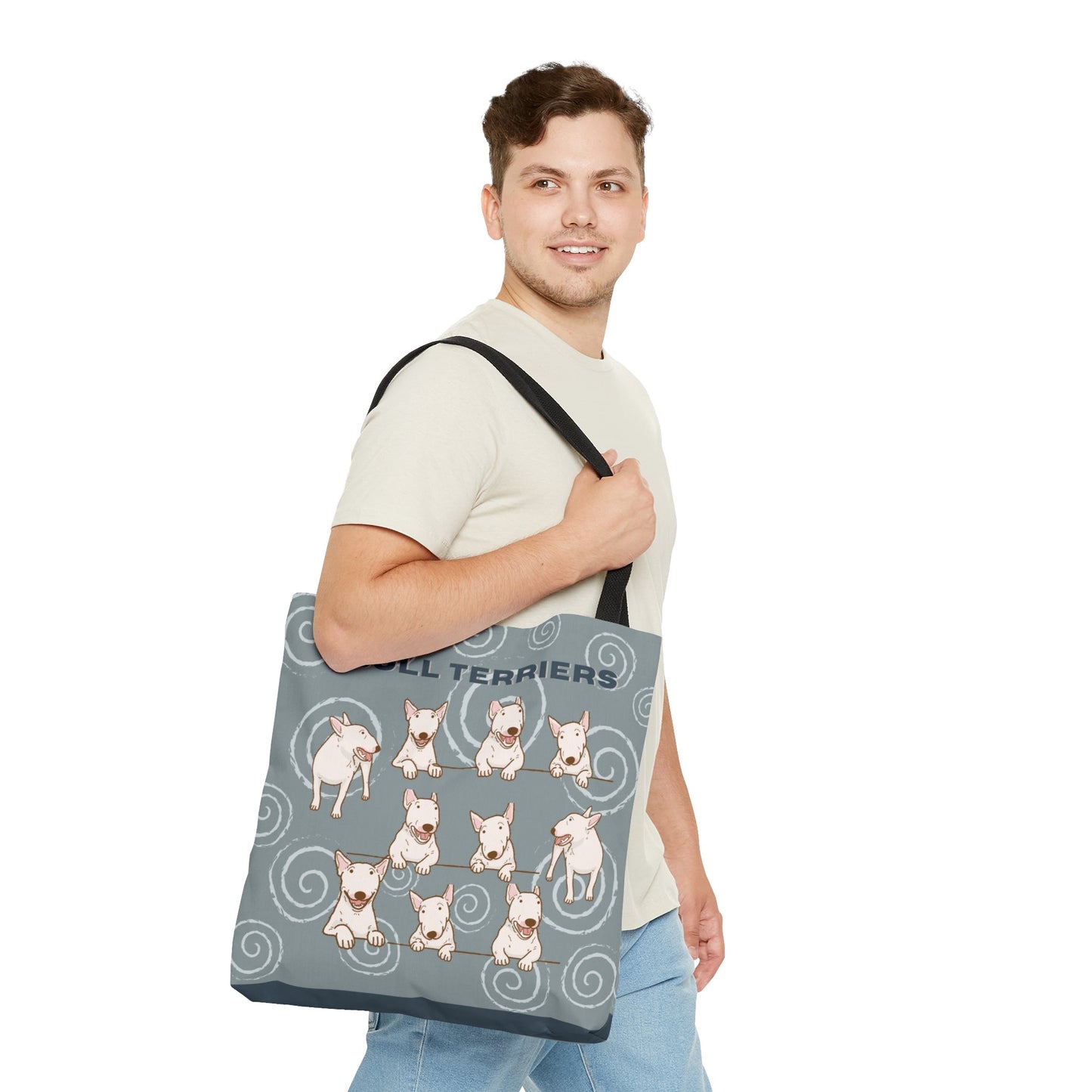 Bull Terrier Tote Bag Atlas Wanderlust