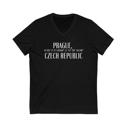 Prague, Czech Republic Coordinates V-Tee Atlas Wanderlust