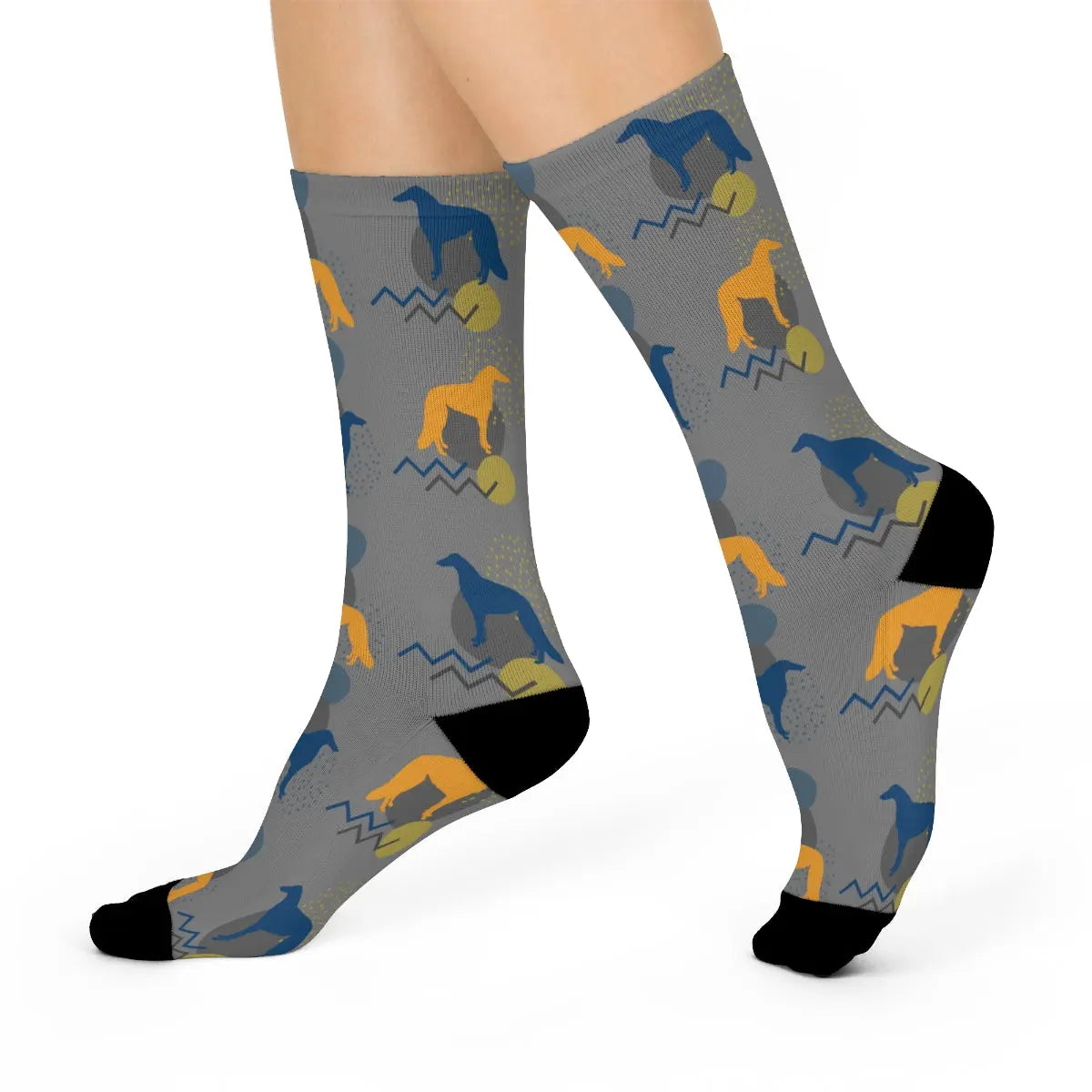 Classic Borzoi Socks | Hound Dog Socks | The Dapper Dogg