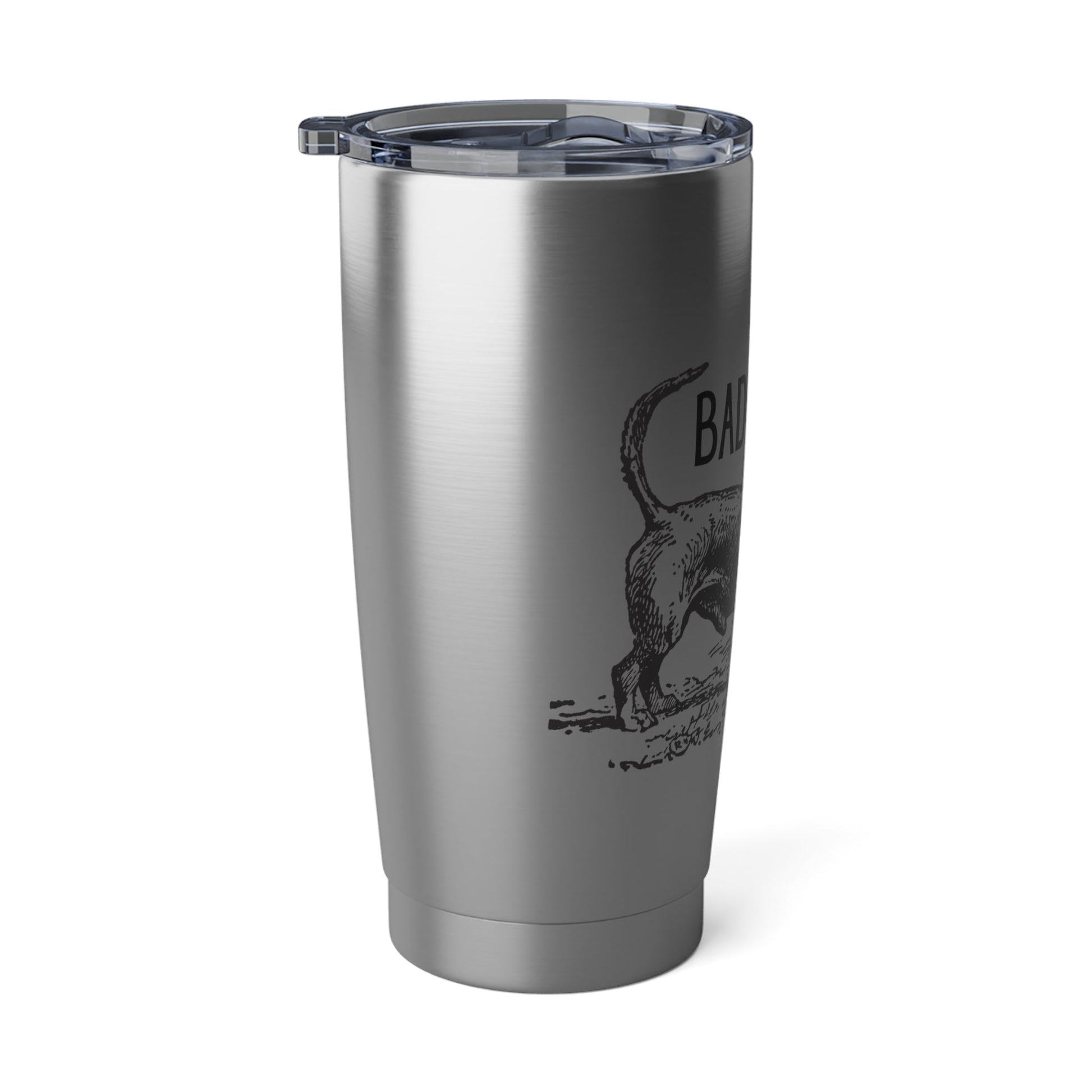 Dachshund Tumbler – Bad Ass Line Art Dog Design Atlas Wanderlust
