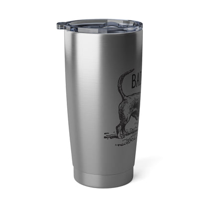 Dachshund Tumbler – Bad Ass Line Art Dog Design Atlas Wanderlust
