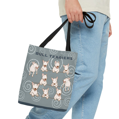 Bull Terrier Tote Bag Atlas Wanderlust