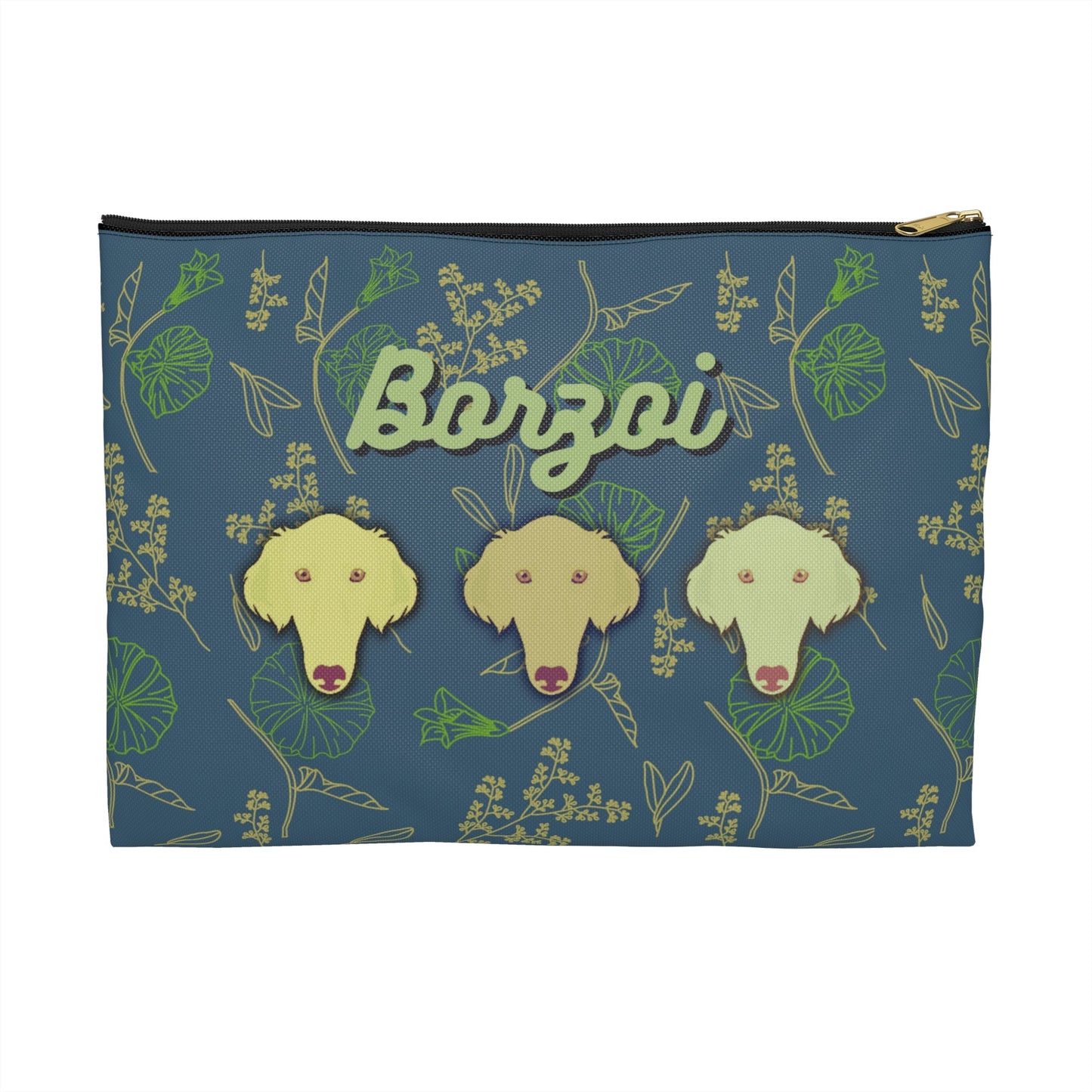 Borzoi Accessory Pouch, Sighthound Bag Atlas Wanderlust